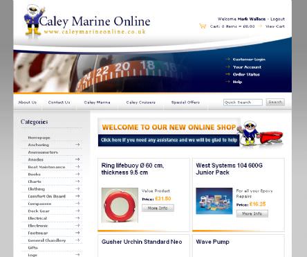 Caley Marine Online